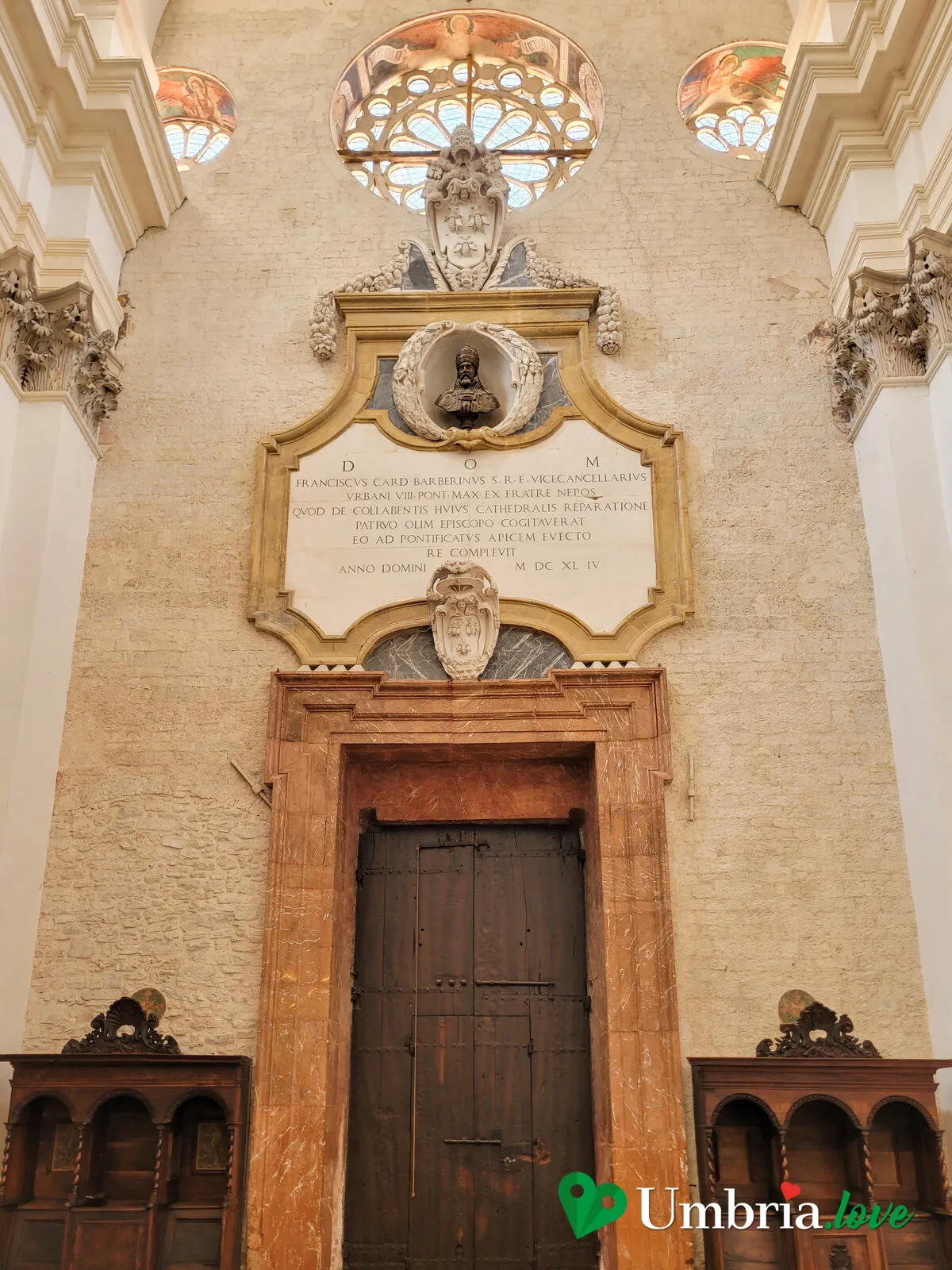 Il monumento sepolcrale di Filippo Lippi nel transetto destro della Cattedrale di Spoleto